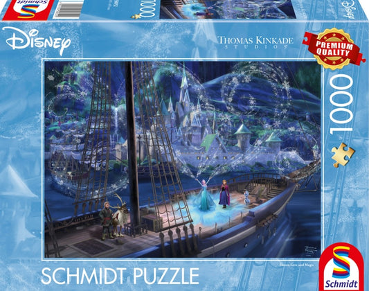 Puzzle Disney Schmidt 1000 pièces La Reine des Neiges, Love and Magic