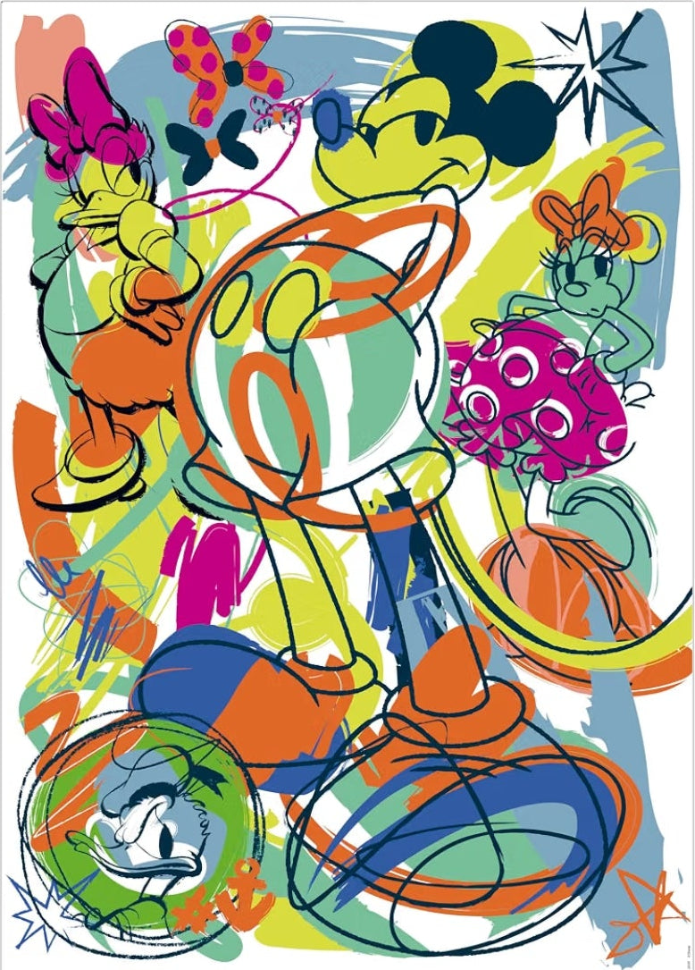 Puzzle Educa Disney Mickey et ses amis 500 pièces