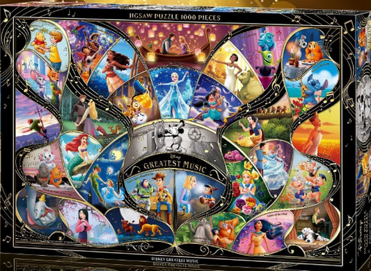 Puzzle Disney Tenyo 1000 pièces Les plus belles musiques de Disney