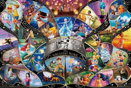 Puzzle Disney Tenyo 1000 pièces Les plus belles musiques de Disney