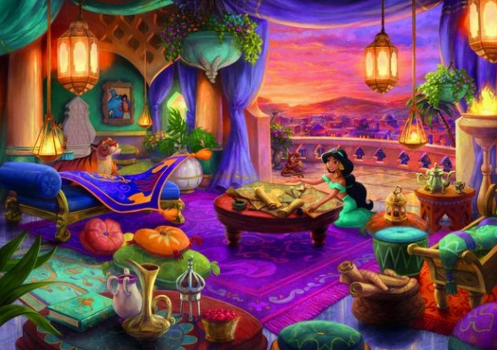 Puzzle Disney Clementoni 500 pièces Jasmine Ever After