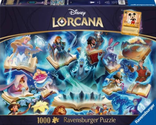 Puzzle Disney Lorcana Ravensburger 1000 pièces Saphir