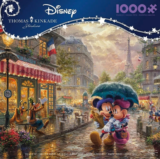 Puzzle Disney Ceaco 1000 pièces Mickey et Minnie à Paris