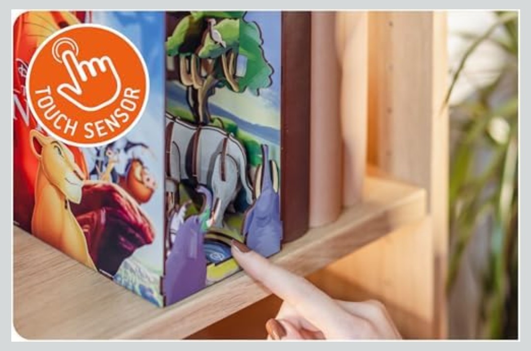 Puzzle Disney Tiny Adventures Book Nook Le Roi Lion