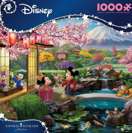 Puzzle Disney Ceaco 1000 pièces Mickey et Minnie au Japon