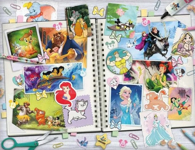 Puzzle Disney Ravensburger 2000 pièces Scrapbooking