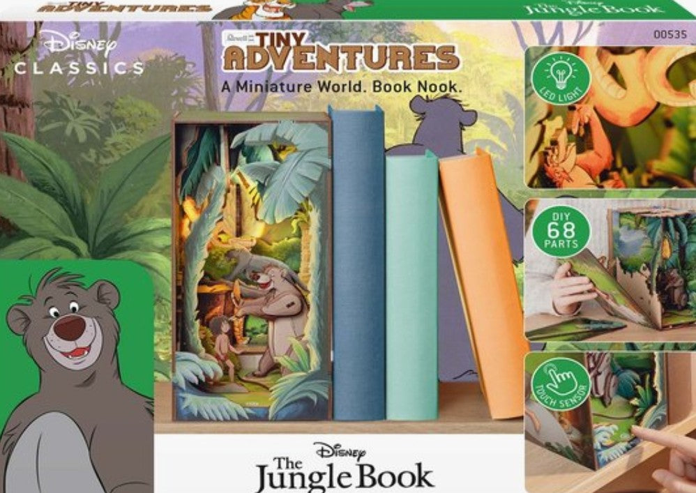 Puzzle Disney Revell Tiny Adventures Le livre de la jungle Book Nook