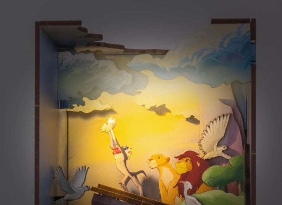 Puzzle Disney Tiny Adventures Book Nook Le Roi Lion