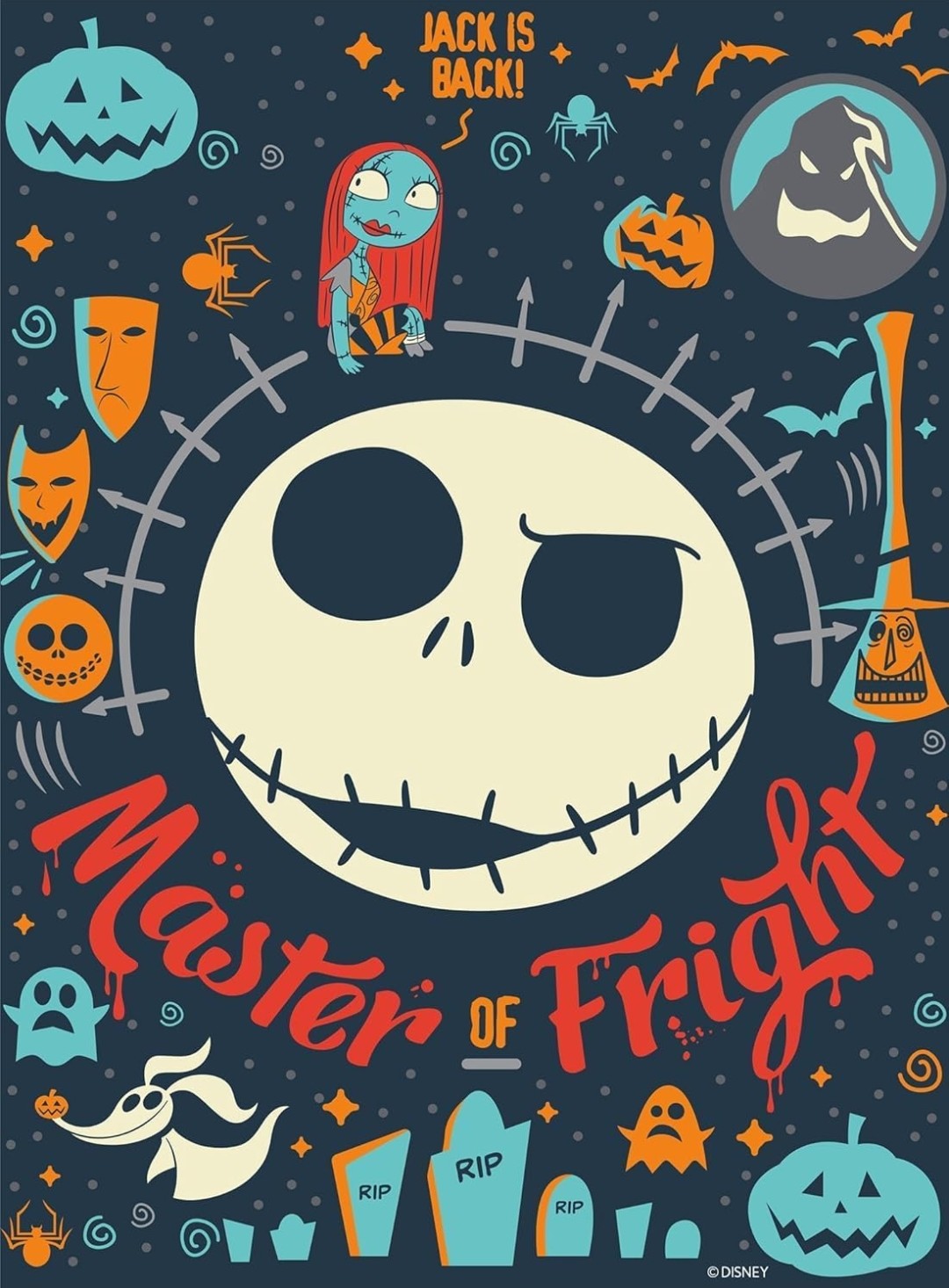 Puzzle Disney Ceaco 5 en 1 NBX Nightmare Before Christmas