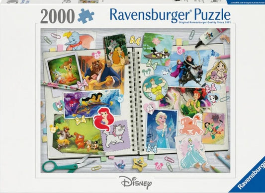 Puzzle Disney Ravensburger 2000 pièces Scrapbooking