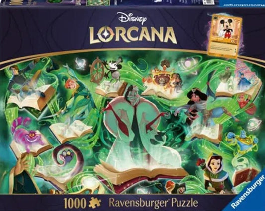 Puzzle Disney Lorcana Ravensburger 1000 pièces Emeraude