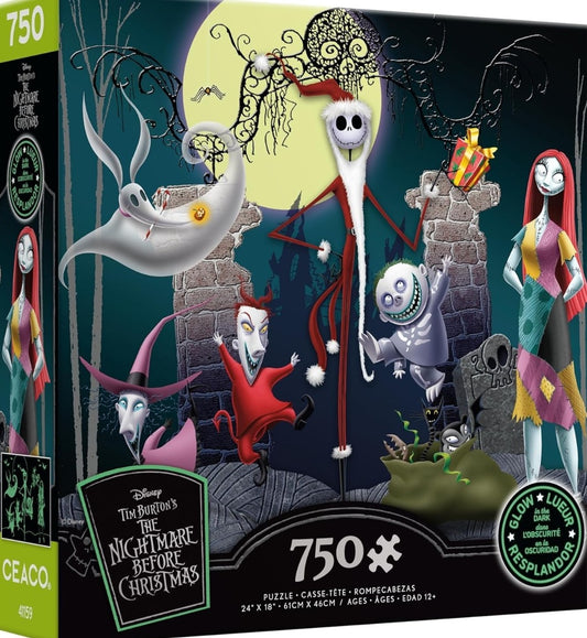 Puzzle Disney Ceaco 750 pièces NBX Nightmare Before Christmas
