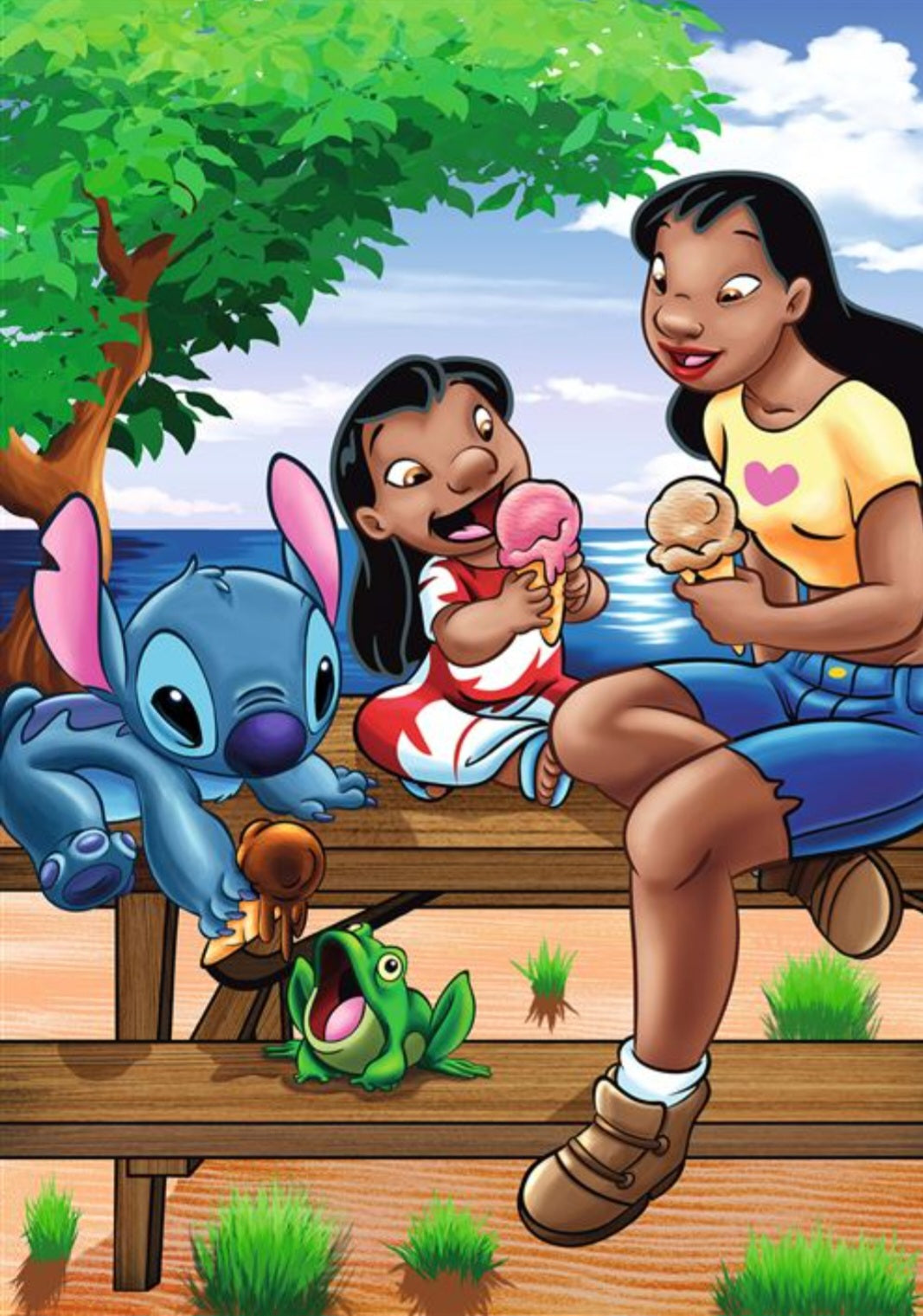 Puzzle Disney Mystère Hachette 1000 pièces Lilo et Stitch