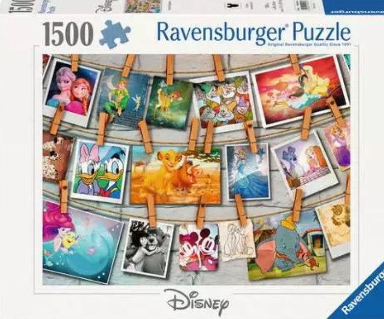 Puzzle Disney Ravensburger 1500 pièces Story book Disney