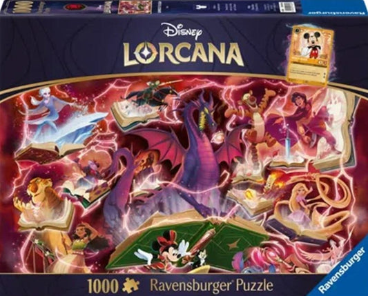 Puzzle Disney Lorcana Ravensburger 1000 pièces Rubis