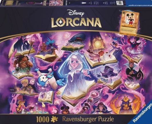Puzzle Disney Lorcana Ravensburger 1000 pièces Améthyste