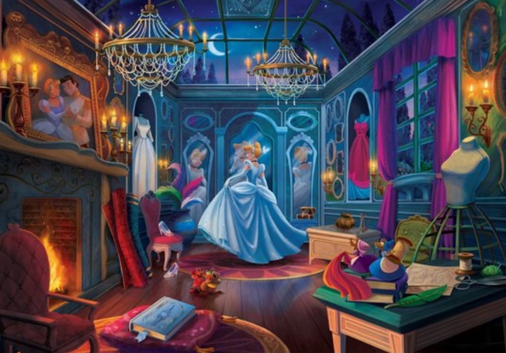 Puzzle Disney Clementoni 500 pièces Cendrillon Ever After