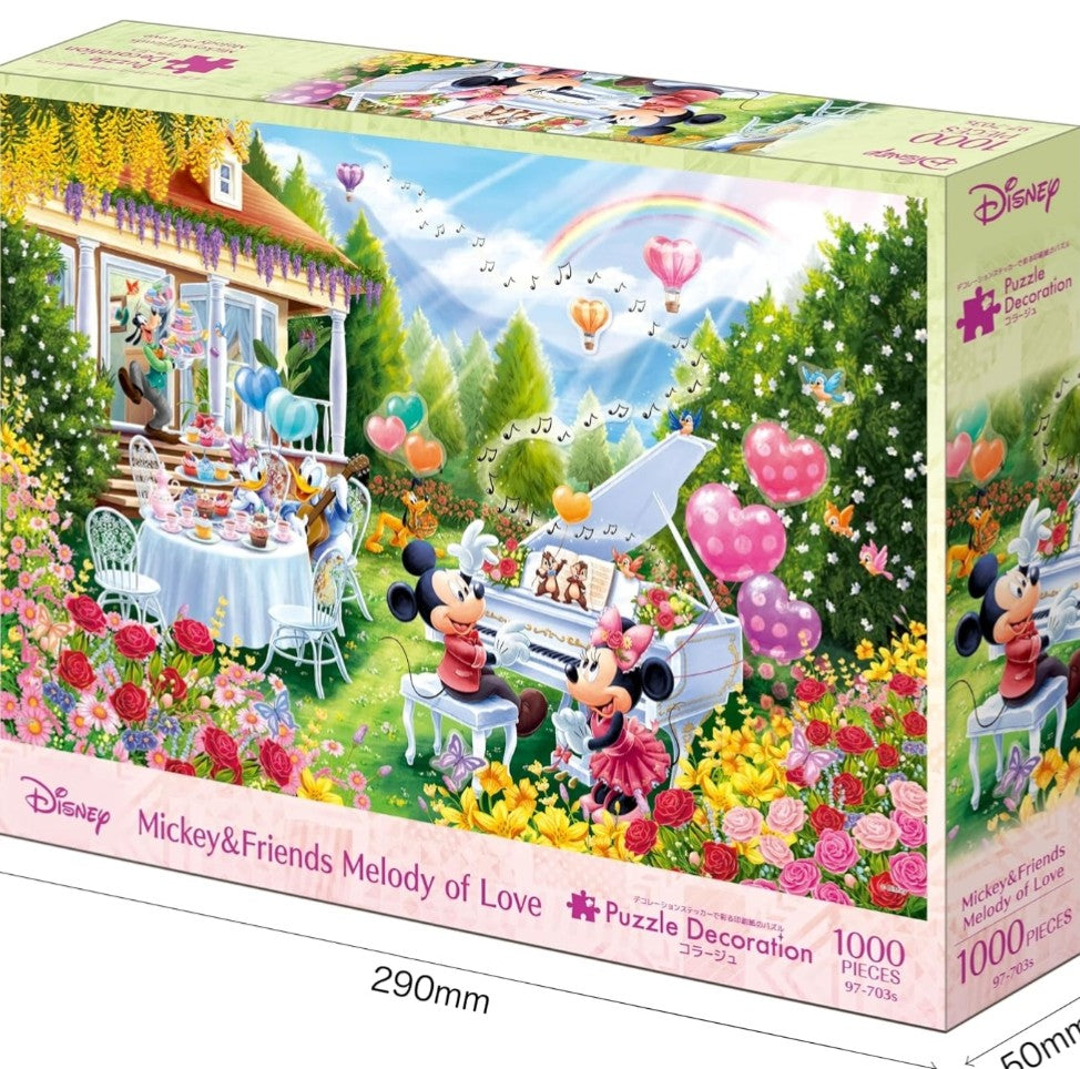 Puzzle Disney Epoch 1000 pièces Mickey, Melody of Love