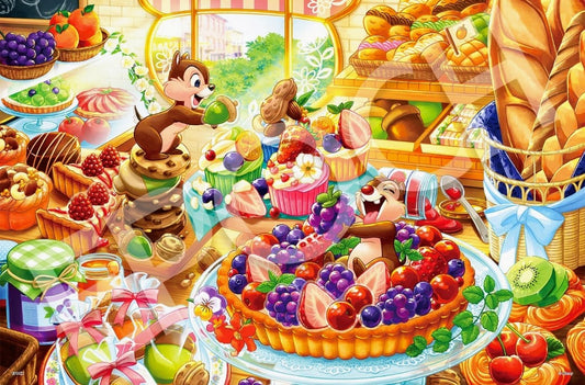 Puzzle Disney Epoch 1000 pièces  Chip'n dale, Let's make together !