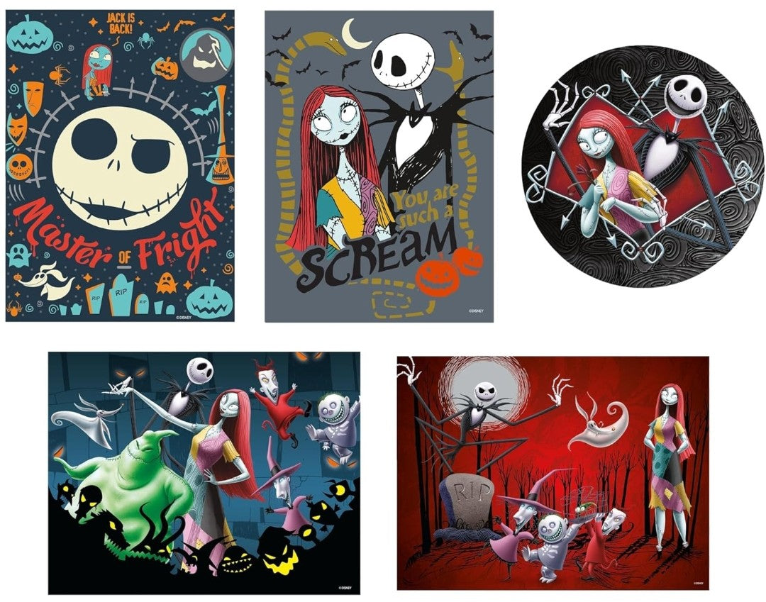Puzzle Disney Ceaco 5 en 1 NBX Nightmare Before Christmas
