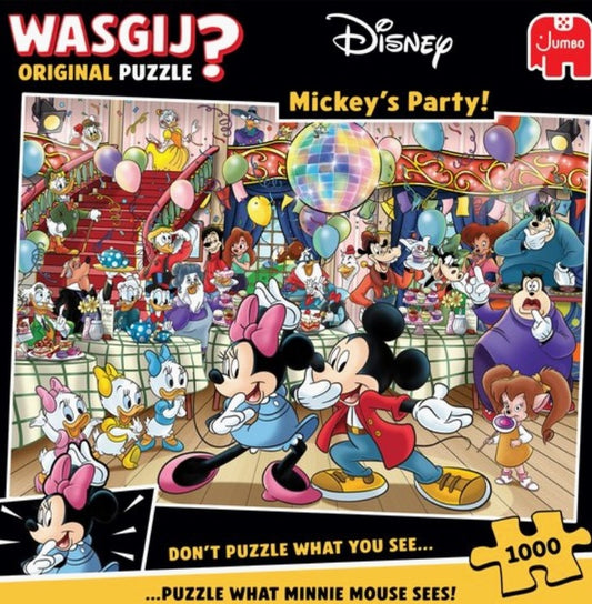 Puzzle Disney Jumbo 1000 pièces Wasgij Mickey's Party