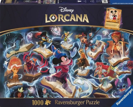 Puzzle Disney Lorcana Ravensburger 1000 pièces Acier