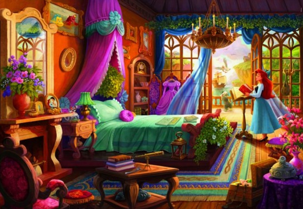 Puzzle Disney Clementoni 500 pièces Ariel Ever After