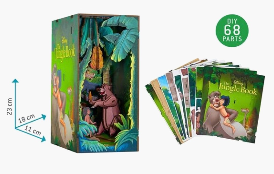 Puzzle Disney Revell Tiny Adventures Le livre de la jungle Book Nook