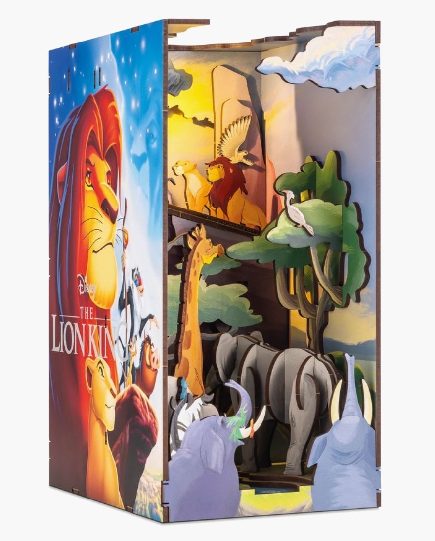 Puzzle Disney Tiny Adventures Book Nook Le Roi Lion