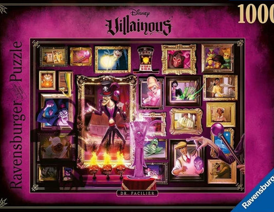 Puzzle Disney Ravensburger Villainous 1000 pièces Dr Facilier