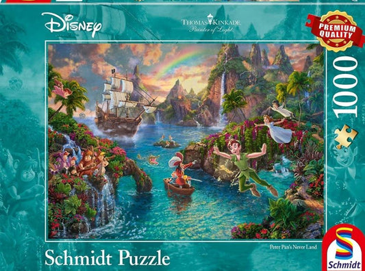 Puzzel Disney Schmidt 1000 stukjes Peter Pan