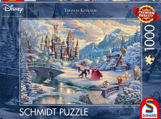 Ceaco - Thomas Kinkade Disney - L'enchantement hivernal de la
