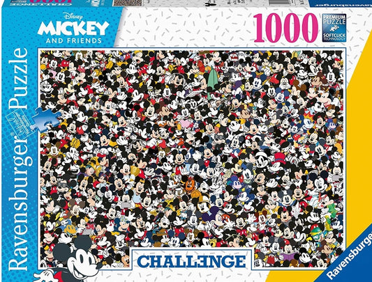 Puzzle Disney Ravensburger 1000 pièces Mickey Challenge