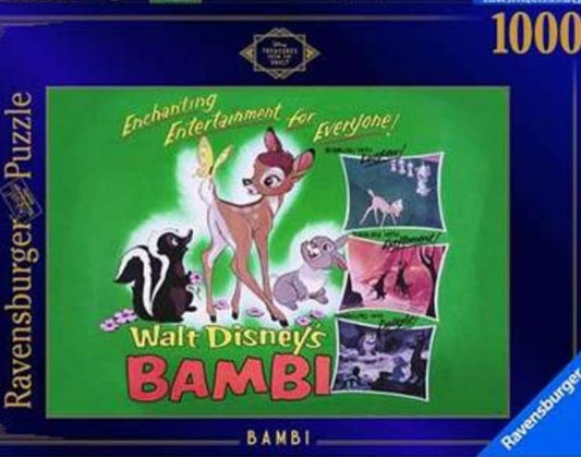 Puzzle Disney Ravensburger 1000 pièces Bambi