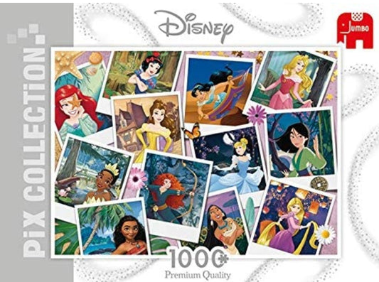 Puzzle Disney Jumbo 1000 pièces Pix collection Princesses selfies