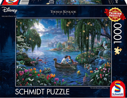 Disney Schmidt puzzel van 1000 stukjes Ariel de kleine zeemeermin