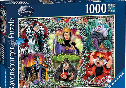 Puzzel Disney schurken Ravensburger 1000 p. disney heksen