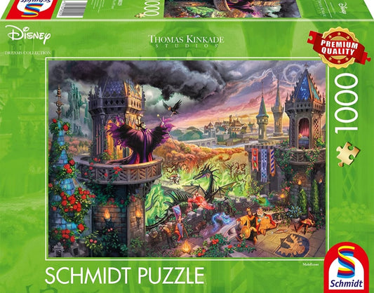 Puzzel Disney Schmidt 1000 p. kwaadaardig